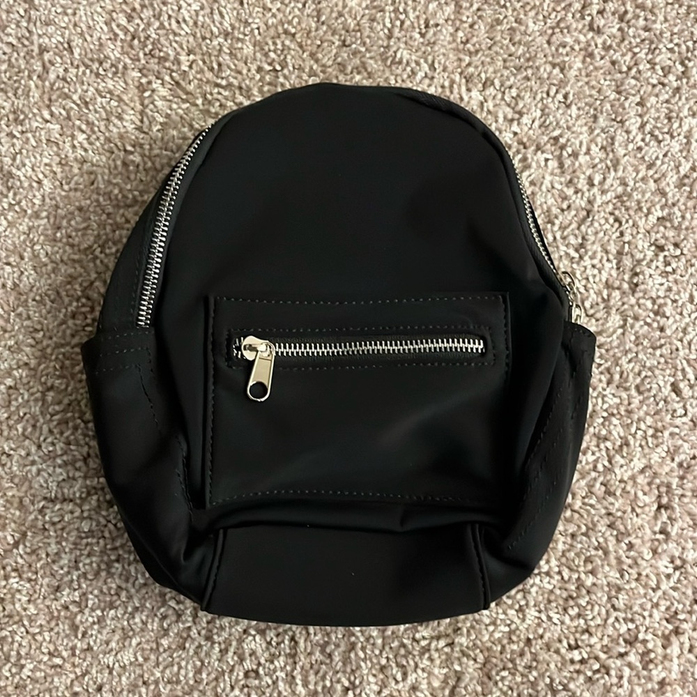 Urban outfitters small black backpack